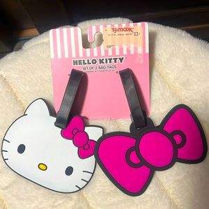 Hello Kitty 2 bag Tags set new